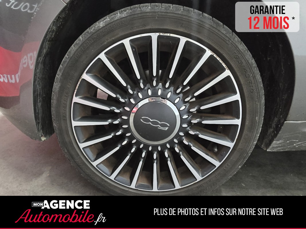 Fiat 500 1.2 70CV LOUNGE TOE PANORAMIQUE