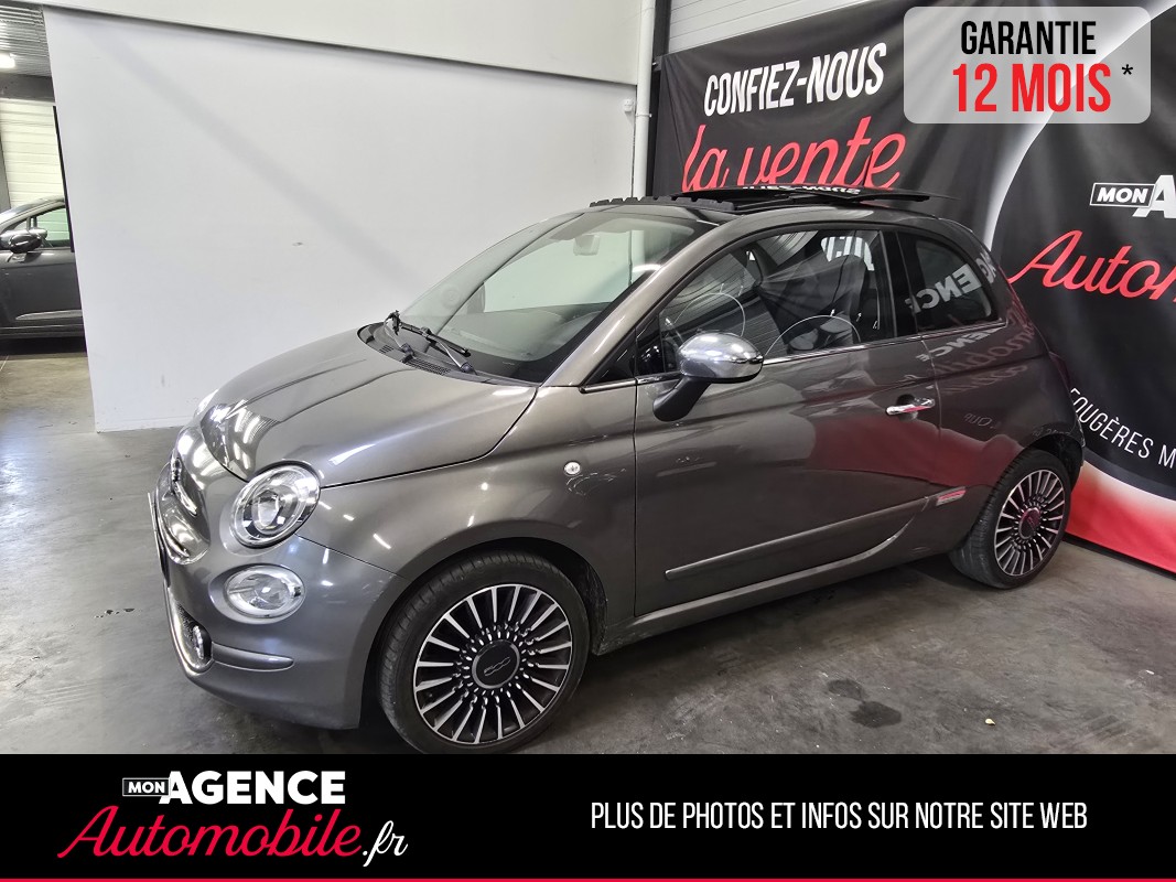 Fiat 500 1.2 70CV LOUNGE TOE PANORAMIQUE