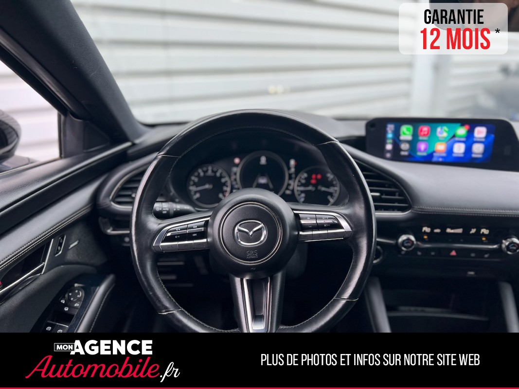Mazda MAZDA 3 IV SPORTLINE Hatchback 2.0 122 Ch SkyActiv-G  *VOLANT&SIEGES CHAUFFANTS*BOSE*CAMERA 360*AFFICHAGE TETE HAUTE / GARANTIE 12 MOIS