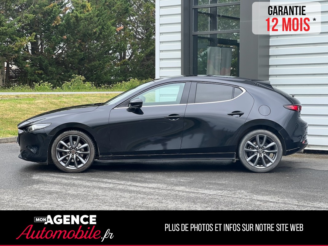 Mazda MAZDA 3 IV SPORTLINE Hatchback 2.0 122 Ch SkyActiv-G  *VOLANT&SIEGES CHAUFFANTS*BOSE*CAMERA 360*AFFICHAGE TETE HAUTE / GARANTIE 12 MOIS