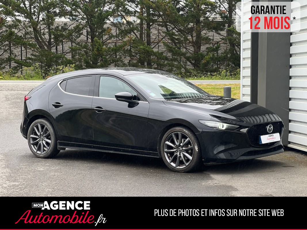 Mazda MAZDA 3 IV SPORTLINE Hatchback 2.0 122 Ch SkyActiv-G  *VOLANT&SIEGES CHAUFFANTS*BOSE*CAMERA 360*AFFICHAGE TETE HAUTE / GARANTIE 12 MOIS