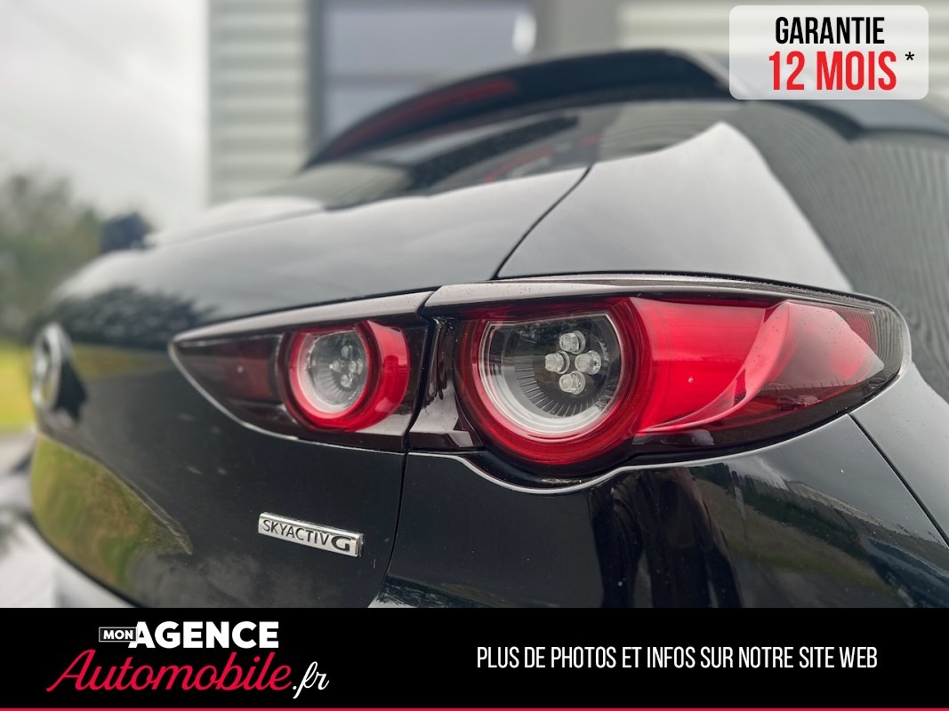 Mazda MAZDA 3 IV SPORTLINE Hatchback 2.0 122 Ch SkyActiv-G  *VOLANT&SIEGES CHAUFFANTS*BOSE*CAMERA 360*AFFICHAGE TETE HAUTE / GARANTIE 12 MOIS