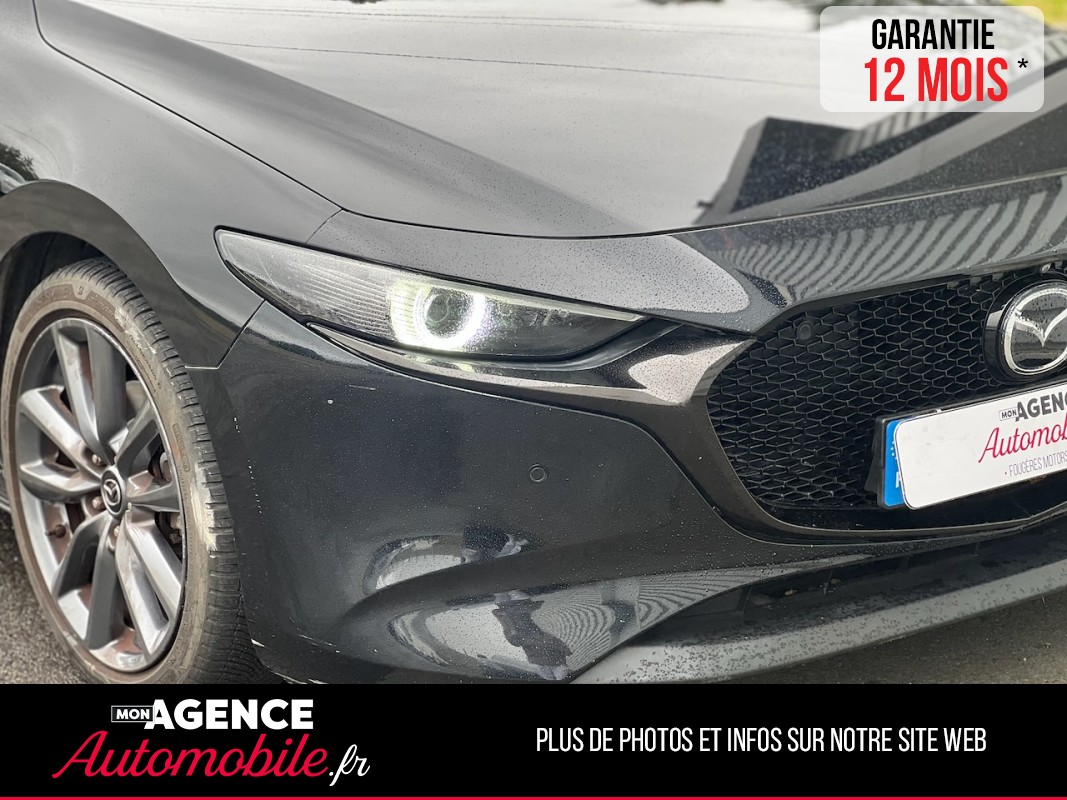 Mazda MAZDA 3 IV SPORTLINE Hatchback 2.0 122 Ch SkyActiv-G  *VOLANT&SIEGES CHAUFFANTS*BOSE*CAMERA 360*AFFICHAGE TETE HAUTE / GARANTIE 12 MOIS