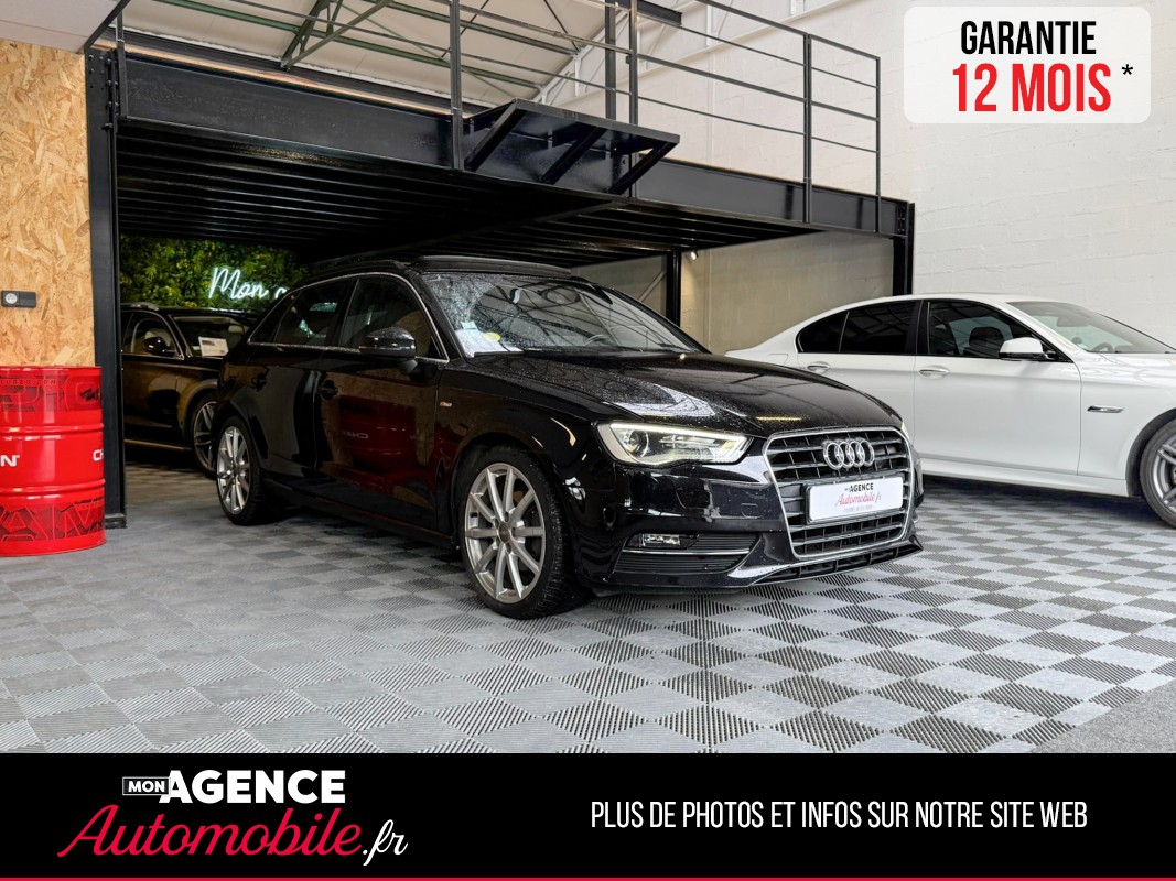 Audi A3 SPORTACK 1.6 TDI 110 S LINE TOIT OUVRANT / ATTELAGE