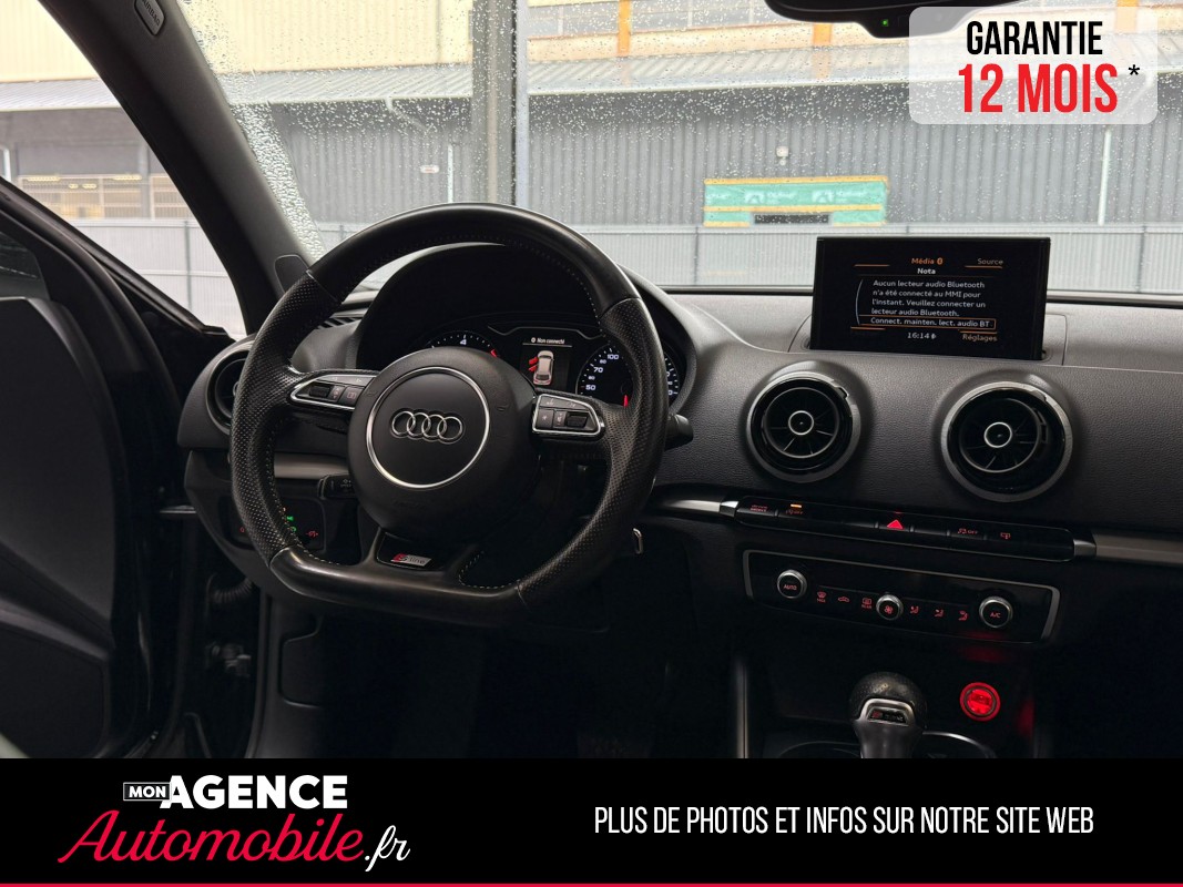 Audi A3 SPORTACK 1.6 TDI 110 S LINE TOIT OUVRANT / ATTELAGE