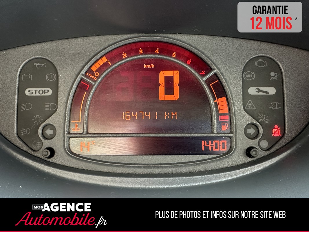 Renault MODUS PHASE 2 1.2 16V ECO2 75ch EXPRESSION BVM5 5p