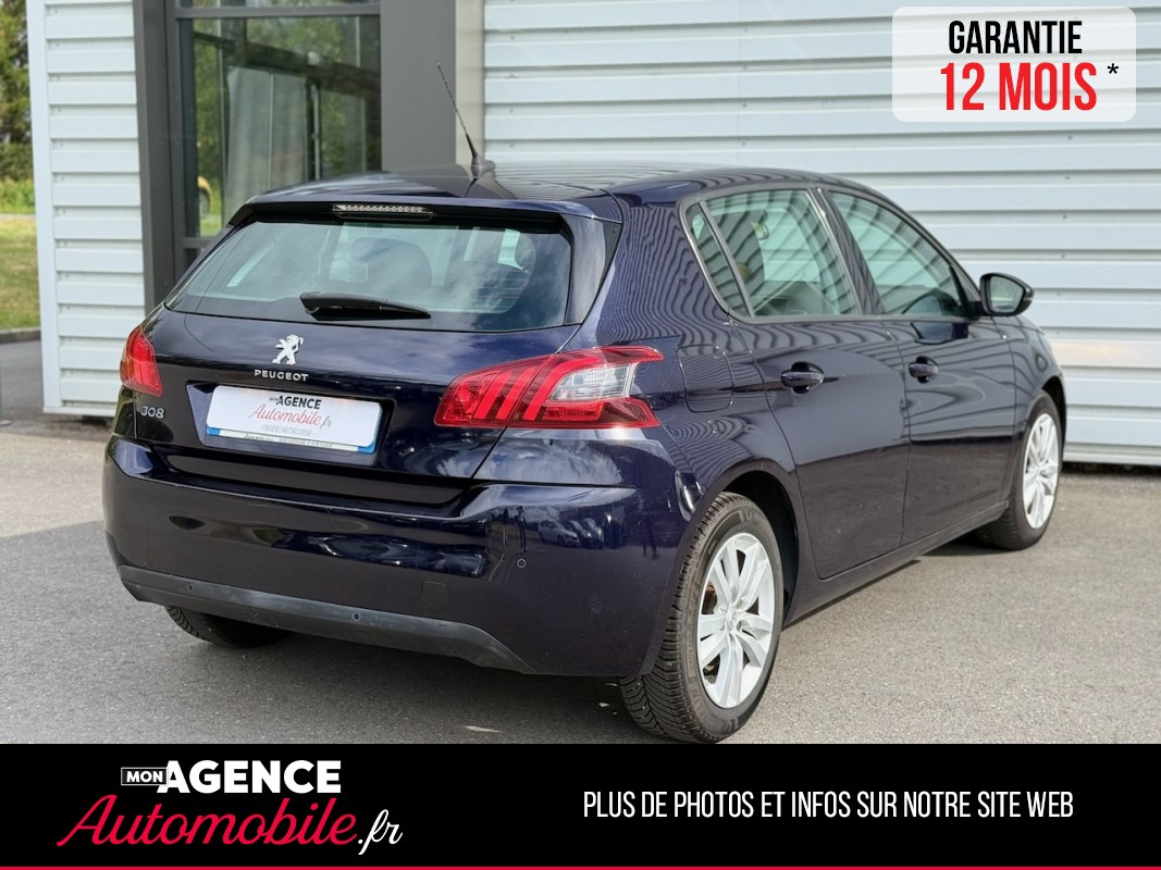 Peugeot 308 1.5 BlueHDI 100 ACTIVE BUSINESS *CARPLAY*RADAR AV ET AR*RESERVOIR ET INJECTEUR ADBLUE 2024*KIT DISTRIBUTION 2026*/ GARANTIE 12 MOIS