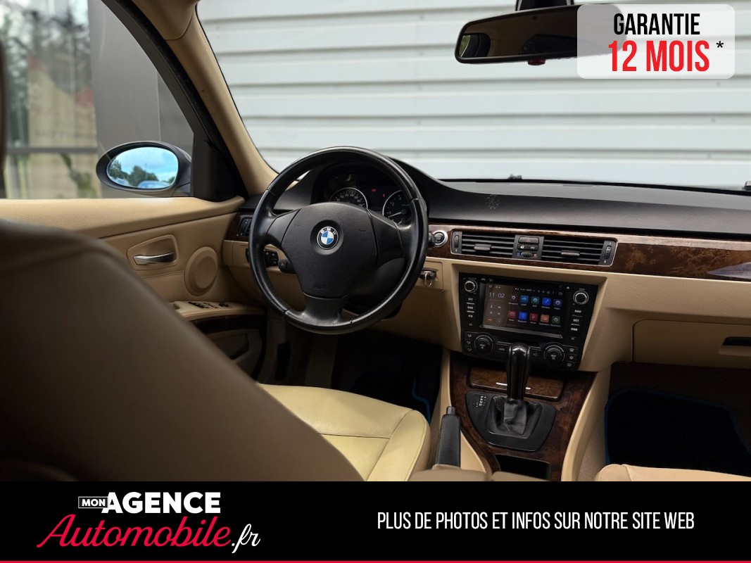 BMW SERIE 3 (E90) PACK LUXE 325i 2.5i 218ch 6 Cylindres *Boite Auto*Feux Auto*Radar AR* / GARANTIE 12 MOIS
