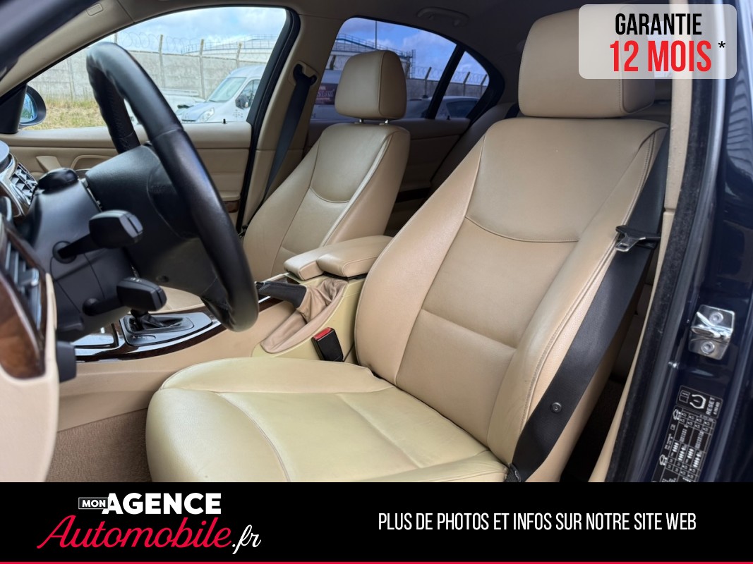 BMW SERIE 3 (E90) PACK LUXE 325i 2.5i 218ch 6 Cylindres *Boite Auto*Feux Auto*Radar AR* / GARANTIE 12 MOIS