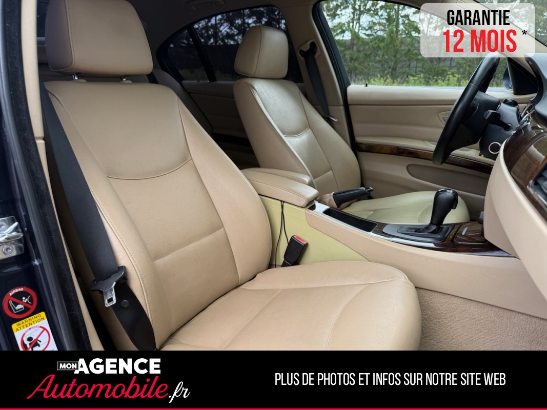 BMW SERIE 3 (E90) PACK LUXE 325i 2.5i 218ch 6 Cylindres *Boite Auto*Feux Auto*Radar AR* / GARANTIE 12 MOIS