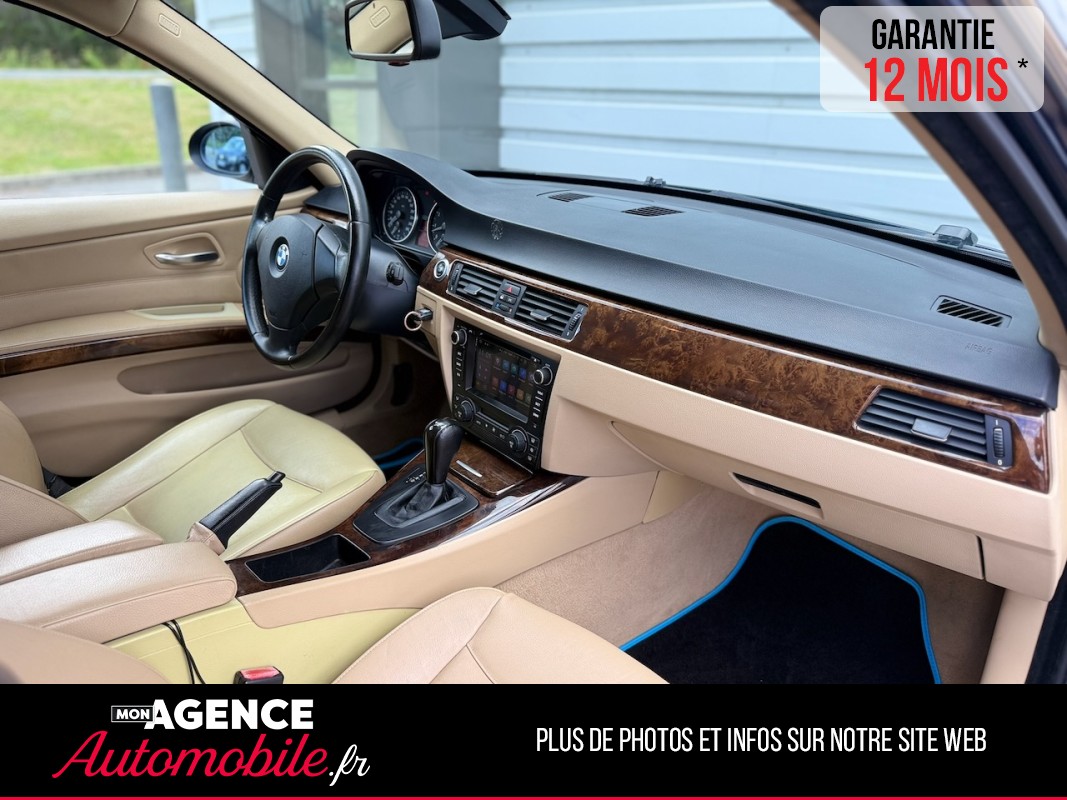 BMW SERIE 3 (E90) PACK LUXE 325i 2.5i 218ch 6 Cylindres *Boite Auto*Feux Auto*Radar AR* / GARANTIE 12 MOIS