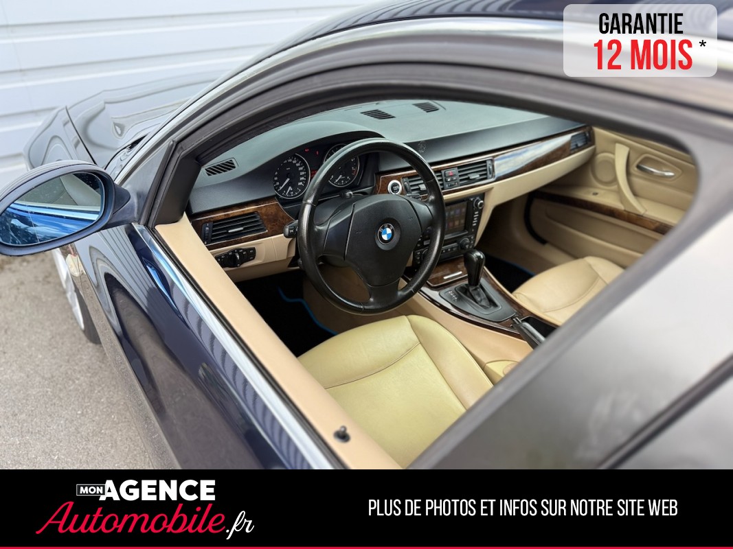 BMW SERIE 3 (E90) PACK LUXE 325i 2.5i 218ch 6 Cylindres *Boite Auto*Feux Auto*Radar AR* / GARANTIE 12 MOIS