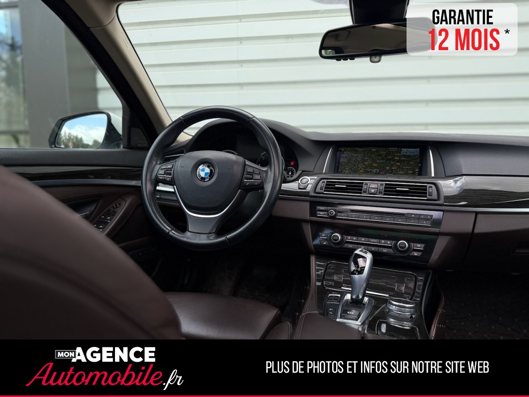 BMW SERIE 5 (F11) TOURING 535d LUXURY XDrive 3.0 313 Ch *HARMAN KARDON*TOIT PANO*SOFT CLOSE*ATTELAGE ELEC / GARANTIE 12 MOIS