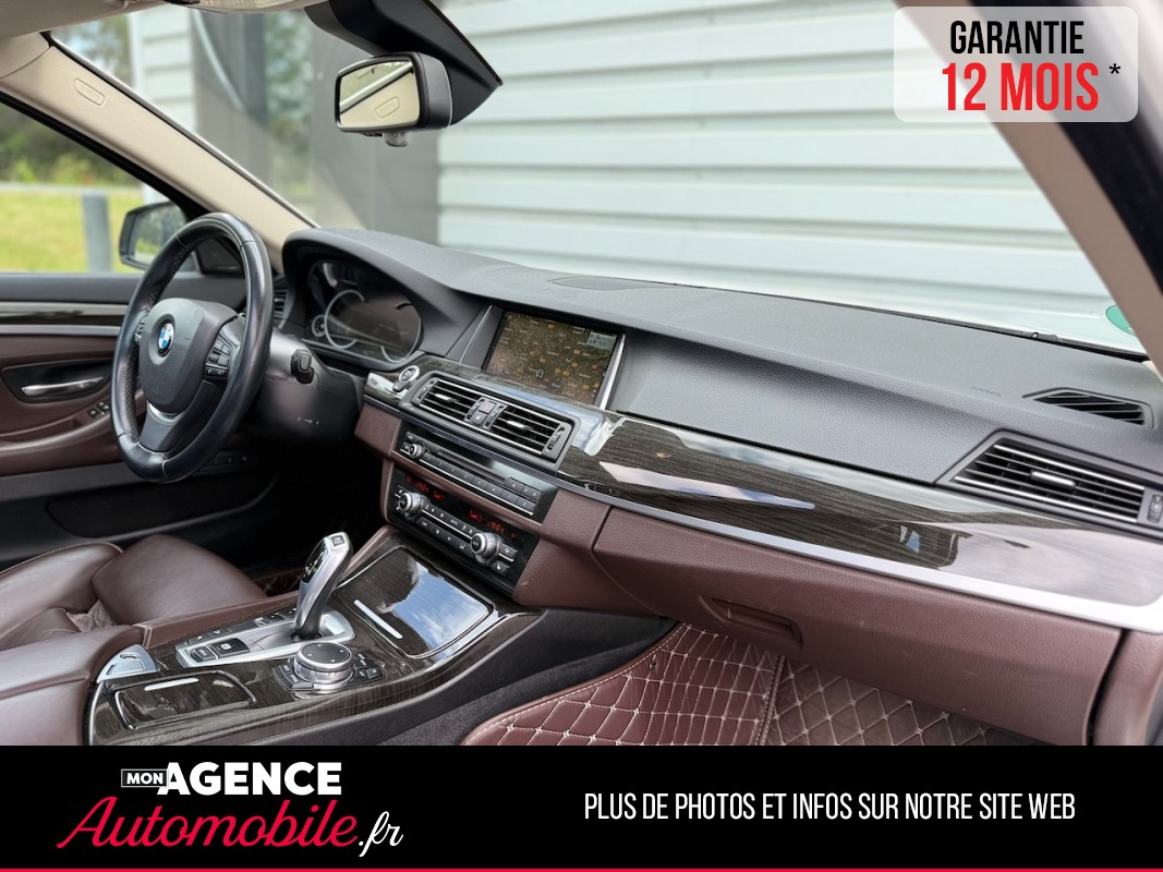 BMW SERIE 5 (F11) TOURING 535d LUXURY XDrive 3.0 313 Ch *HARMAN KARDON*TOIT PANO*SOFT CLOSE*ATTELAGE ELEC / GARANTIE 12 MOIS