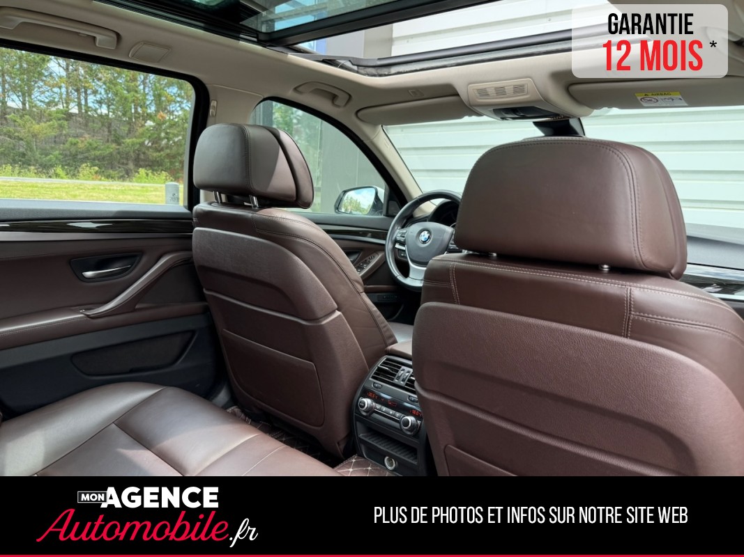 BMW SERIE 5 (F11) TOURING 535d LUXURY XDrive 3.0 313 Ch *HARMAN KARDON*TOIT PANO*SOFT CLOSE*ATTELAGE ELEC / GARANTIE 12 MOIS