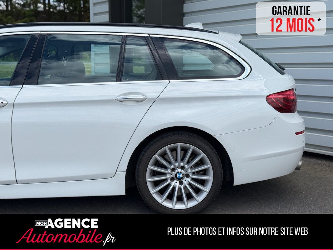 BMW SERIE 5 (F11) TOURING 535d LUXURY XDrive 3.0 313 Ch *HARMAN KARDON*TOIT PANO*SOFT CLOSE*ATTELAGE ELEC / GARANTIE 12 MOIS