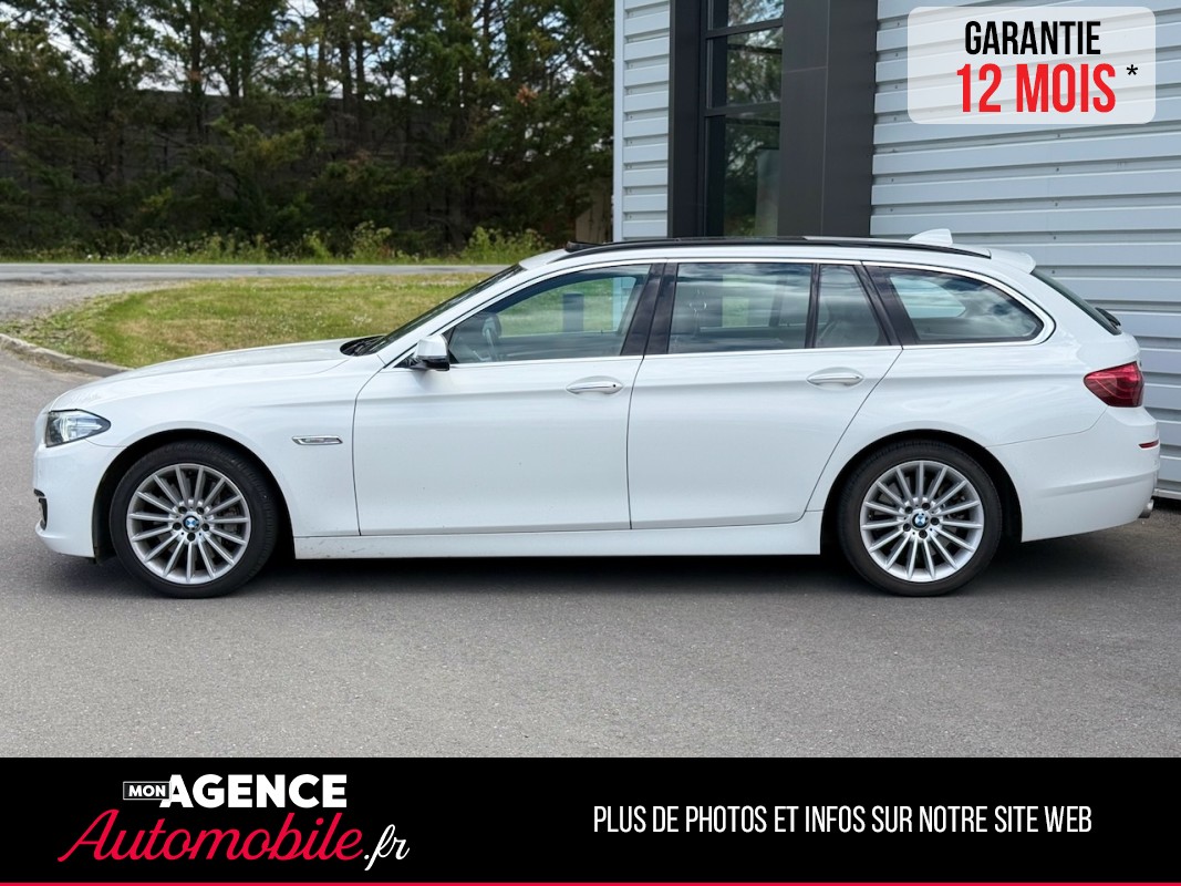 BMW SERIE 5 (F11) TOURING 535d LUXURY XDrive 3.0 313 Ch *HARMAN KARDON*TOIT PANO*SOFT CLOSE*ATTELAGE ELEC / GARANTIE 12 MOIS