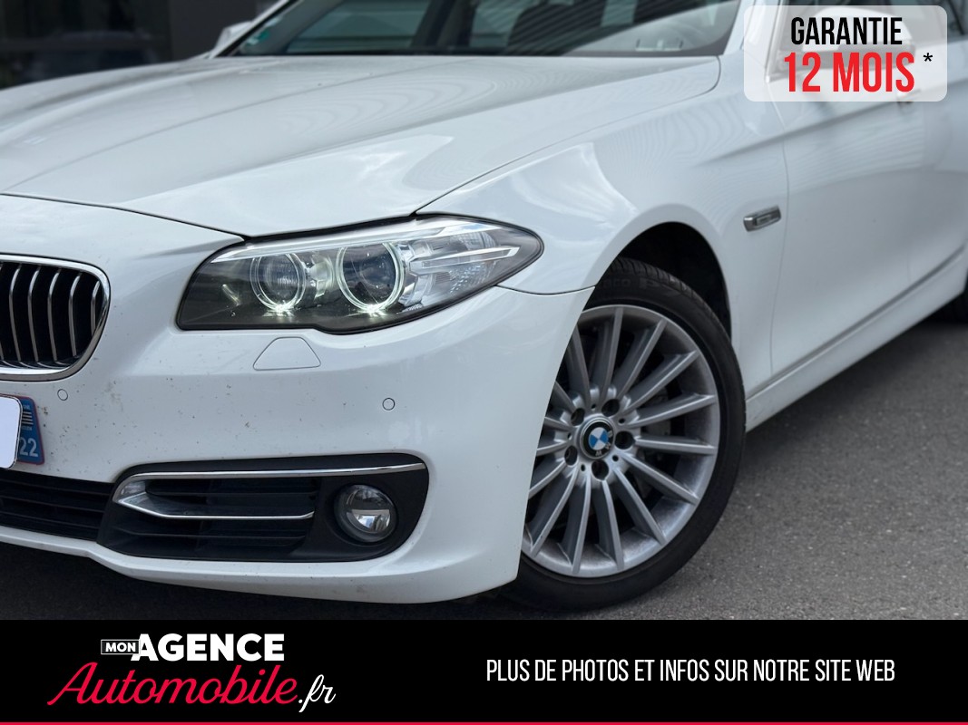 BMW SERIE 5 (F11) TOURING 535d LUXURY XDrive 3.0 313 Ch *HARMAN KARDON*TOIT PANO*SOFT CLOSE*ATTELAGE ELEC / GARANTIE 12 MOIS
