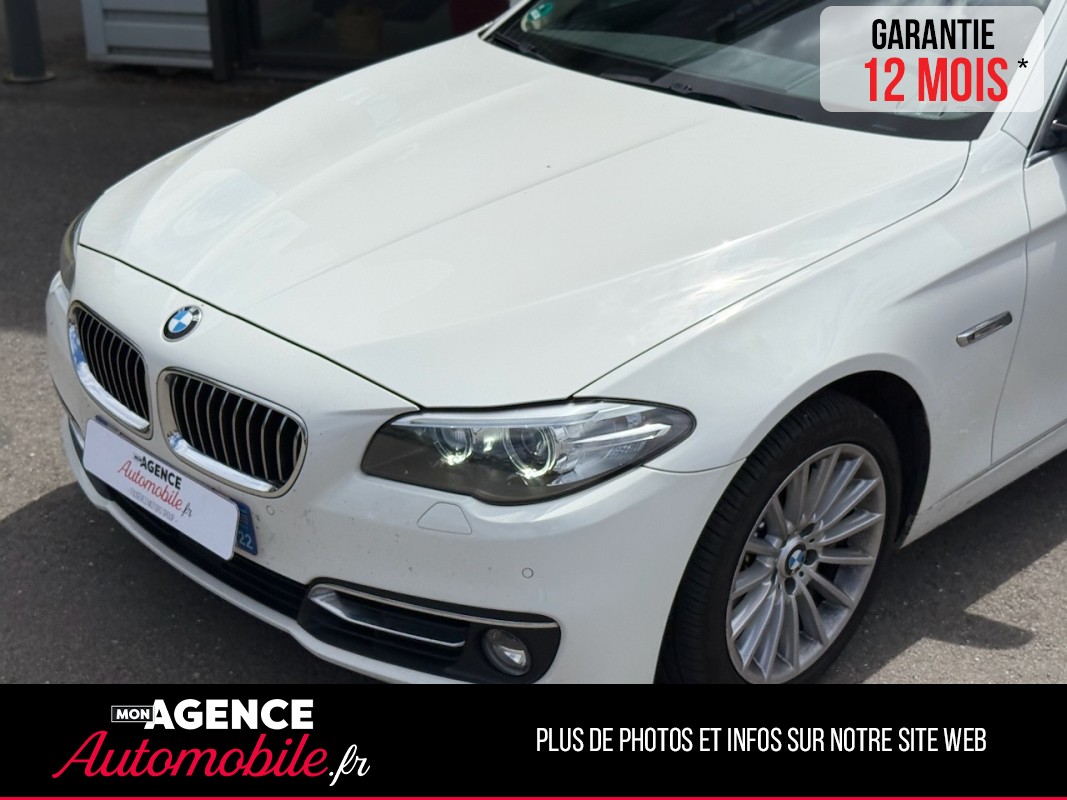 BMW SERIE 5 (F11) TOURING 535d LUXURY XDrive 3.0 313 Ch *HARMAN KARDON*TOIT PANO*SOFT CLOSE*ATTELAGE ELEC / GARANTIE 12 MOIS