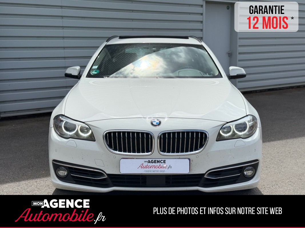 BMW SERIE 5 (F11) TOURING 535d LUXURY XDrive 3.0 313 Ch *HARMAN KARDON*TOIT PANO*SOFT CLOSE*ATTELAGE ELEC / GARANTIE 12 MOIS