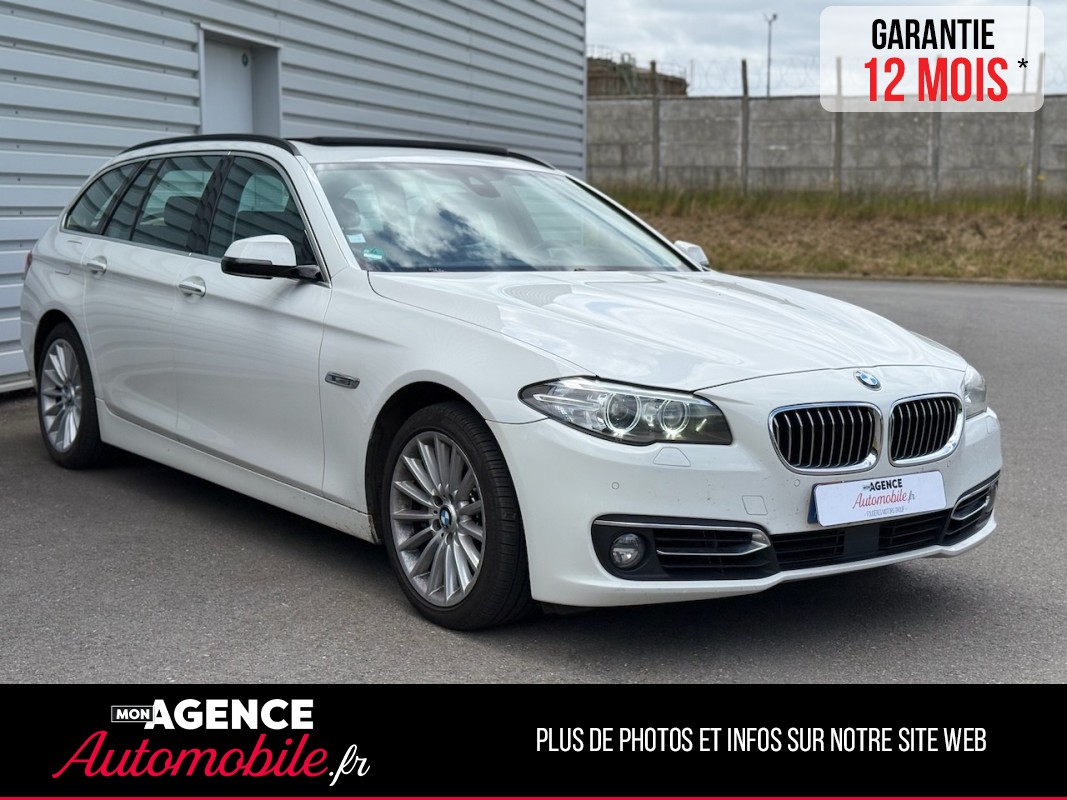 BMW SERIE 5 (F11) TOURING 535d LUXURY XDrive 3.0 313 Ch *HARMAN KARDON*TOIT PANO*SOFT CLOSE*ATTELAGE ELEC / GARANTIE 12 MOIS