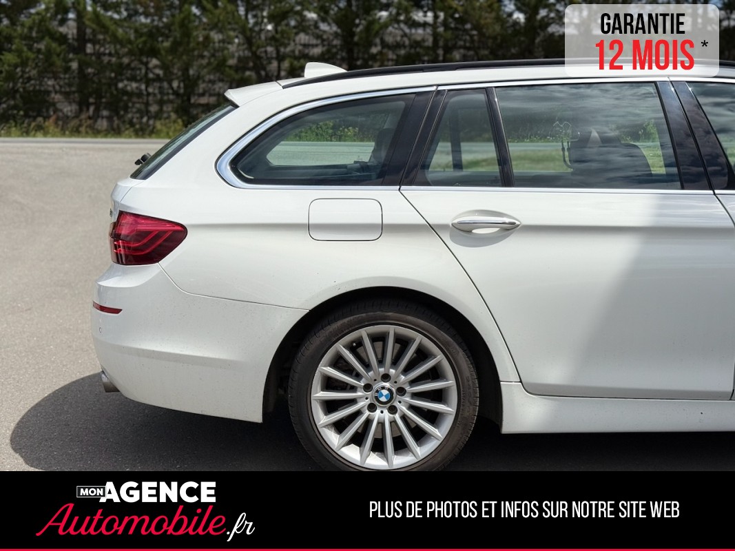BMW SERIE 5 (F11) TOURING 535d LUXURY XDrive 3.0 313 Ch *HARMAN KARDON*TOIT PANO*SOFT CLOSE*ATTELAGE ELEC / GARANTIE 12 MOIS