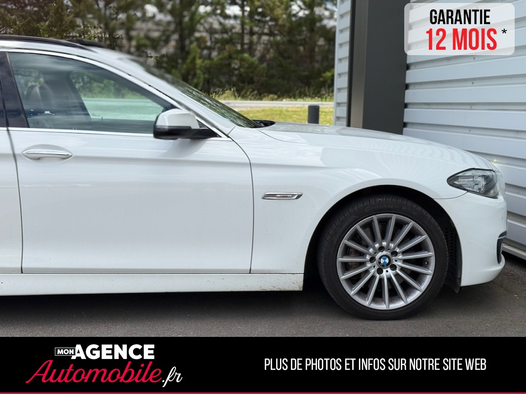 BMW SERIE 5 (F11) TOURING 535d LUXURY XDrive 3.0 313 Ch *HARMAN KARDON*TOIT PANO*SOFT CLOSE*ATTELAGE ELEC / GARANTIE 12 MOIS