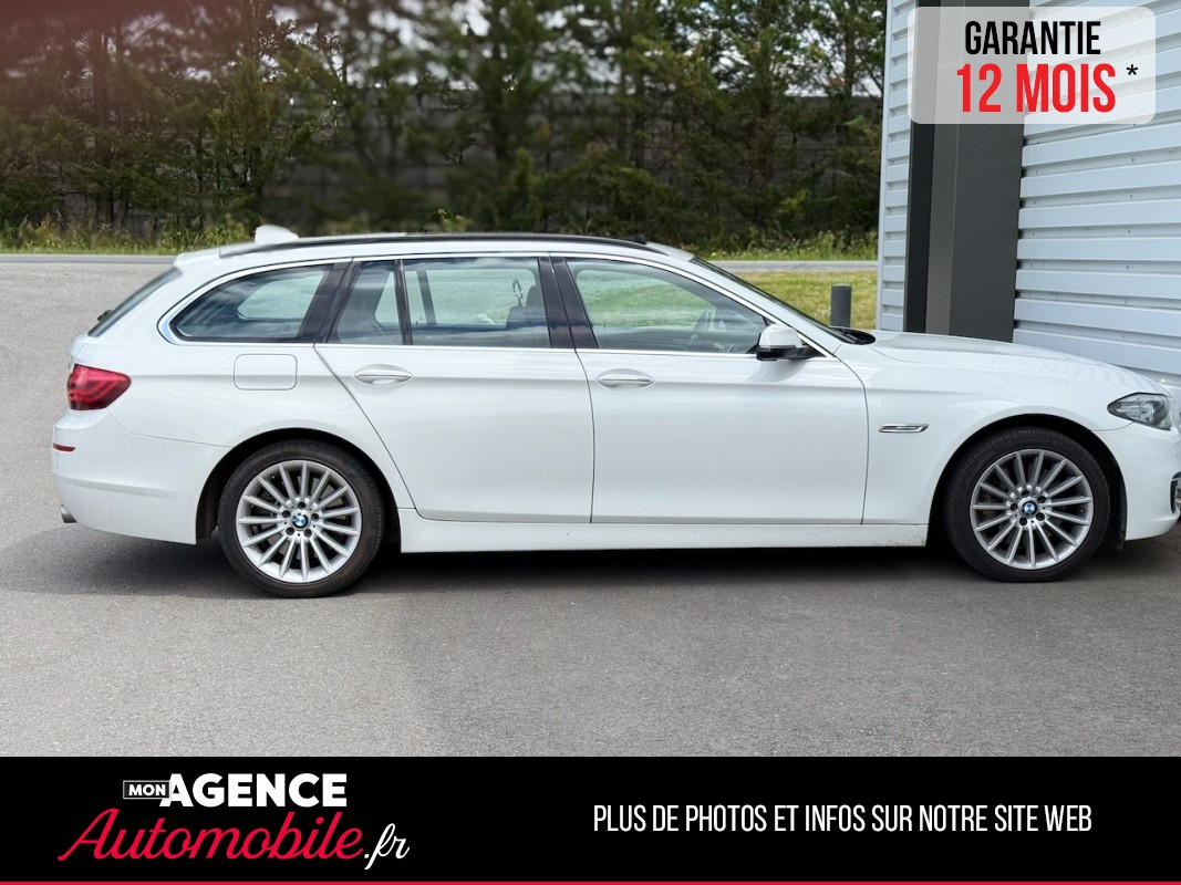 BMW SERIE 5 (F11) TOURING 535d LUXURY XDrive 3.0 313 Ch *HARMAN KARDON*TOIT PANO*SOFT CLOSE*ATTELAGE ELEC / GARANTIE 12 MOIS