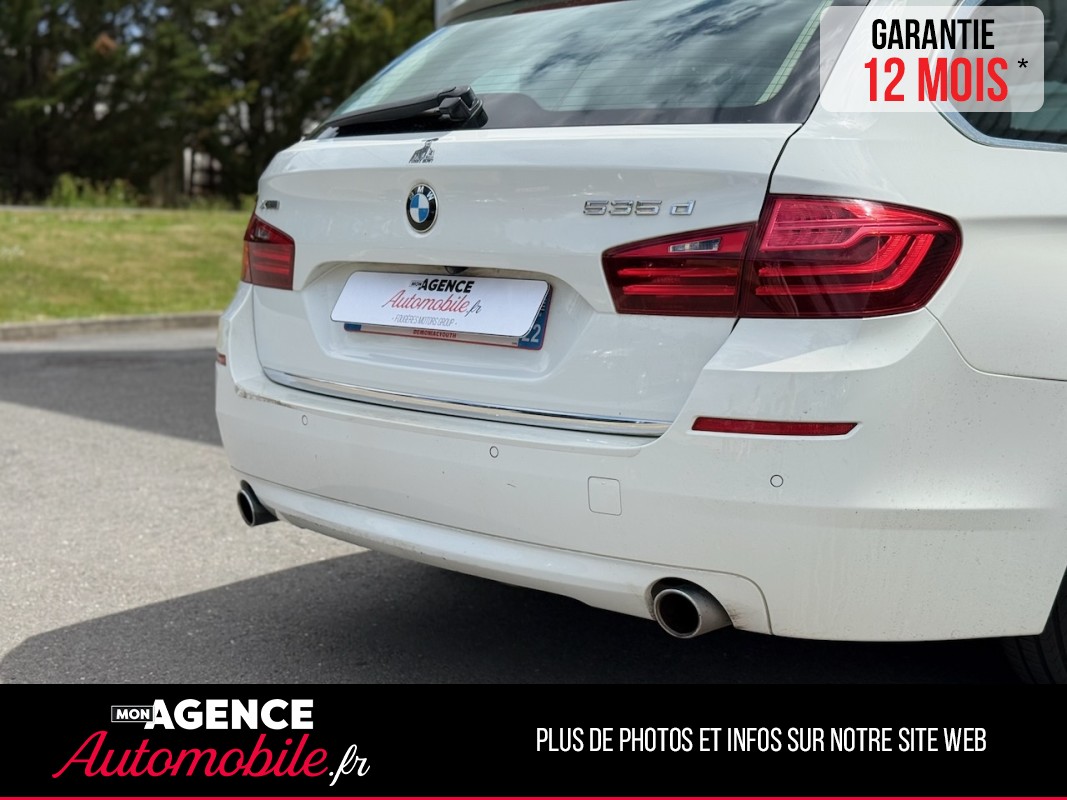 BMW SERIE 5 (F11) TOURING 535d LUXURY XDrive 3.0 313 Ch *HARMAN KARDON*TOIT PANO*SOFT CLOSE*ATTELAGE ELEC / GARANTIE 12 MOIS