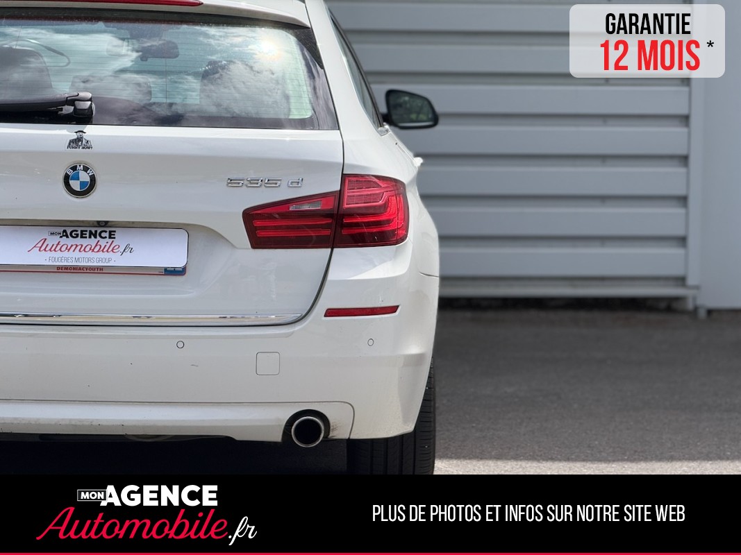 BMW SERIE 5 (F11) TOURING 535d LUXURY XDrive 3.0 313 Ch *HARMAN KARDON*TOIT PANO*SOFT CLOSE*ATTELAGE ELEC / GARANTIE 12 MOIS