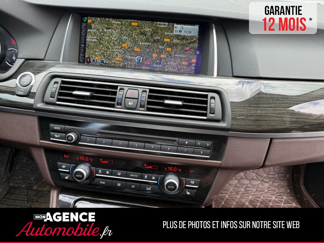 BMW SERIE 5 (F11) TOURING 535d LUXURY XDrive 3.0 313 Ch *HARMAN KARDON*TOIT PANO*SOFT CLOSE*ATTELAGE ELEC / GARANTIE 12 MOIS