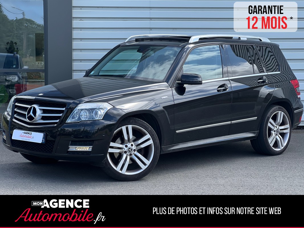 Mercedes CLASSE GLK EXECUTIVE 220 CDI 4MATIC 7G-Tronic 170 Ch *Cuir*Toit Pano*Attelage / GARANTIE 12 MOIS