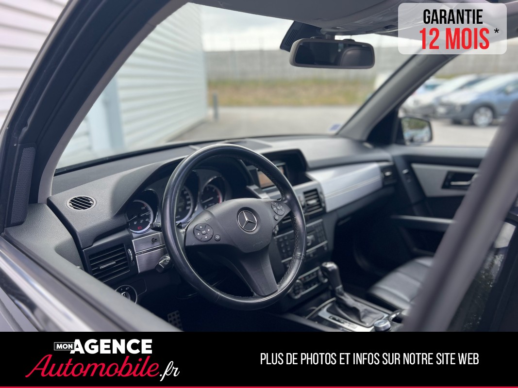 Mercedes CLASSE GLK EXECUTIVE 220 CDI 4MATIC 7G-Tronic 170 Ch *Cuir*Toit Pano*Attelage / GARANTIE 12 MOIS