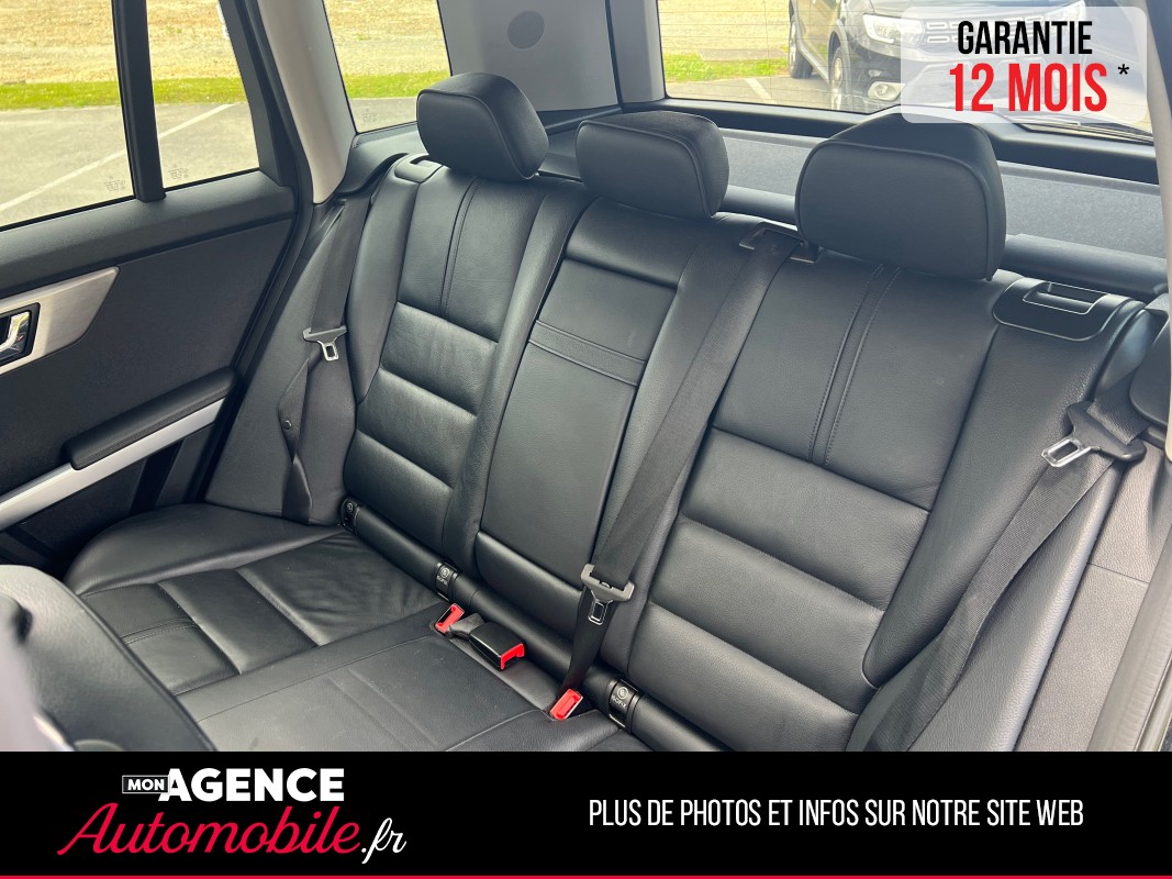 Mercedes CLASSE GLK EXECUTIVE 220 CDI 4MATIC 7G-Tronic 170 Ch *Cuir*Toit Pano*Attelage / GARANTIE 12 MOIS