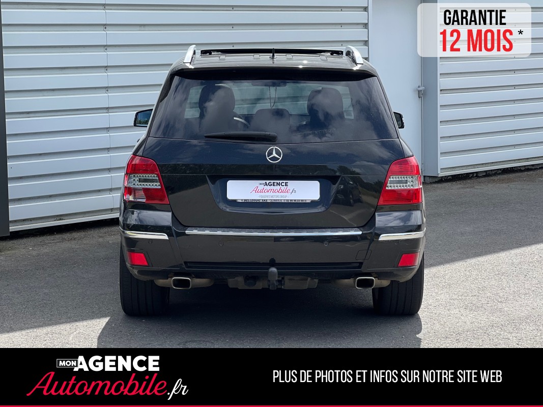 Mercedes CLASSE GLK EXECUTIVE 220 CDI 4MATIC 7G-Tronic 170 Ch *Cuir*Toit Pano*Attelage / GARANTIE 12 MOIS