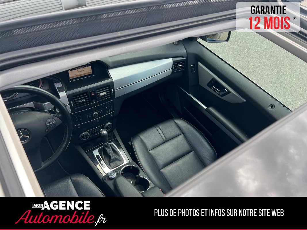 Mercedes CLASSE GLK EXECUTIVE 220 CDI 4MATIC 7G-Tronic 170 Ch *Cuir*Toit Pano*Attelage / GARANTIE 12 MOIS