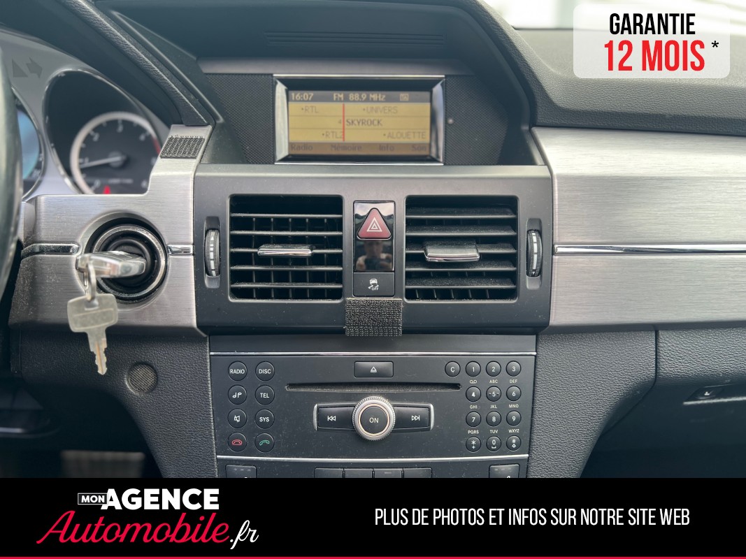 Mercedes CLASSE GLK EXECUTIVE 220 CDI 4MATIC 7G-Tronic 170 Ch *Cuir*Toit Pano*Attelage / GARANTIE 12 MOIS