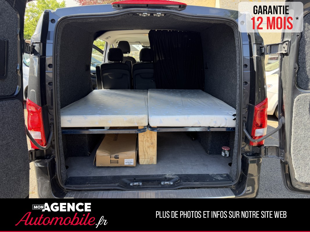 Mercedes BENZ Vito Extra Long Mixto 119 2.1 CDI 16V BlueTEC 7G-TRONIC 190 Cv équipé D'un Lit