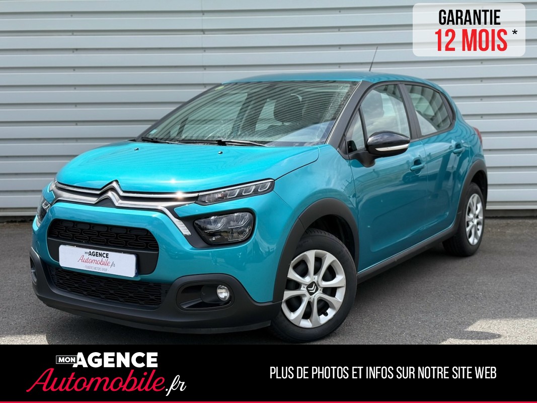 Citroën C3 III 1.5 BLUEHDI 100 FEEL *TVA RECUPERABLE*HISTORIQUE 100% CONSTRUCTEUR*/GARANTIE 12 MOIS