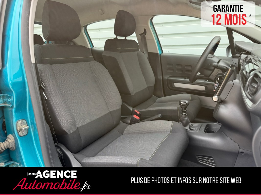 Citroën C3 III 1.5 BLUEHDI 100 FEEL *TVA RECUPERABLE*HISTORIQUE 100% CONSTRUCTEUR*/GARANTIE 12 MOIS