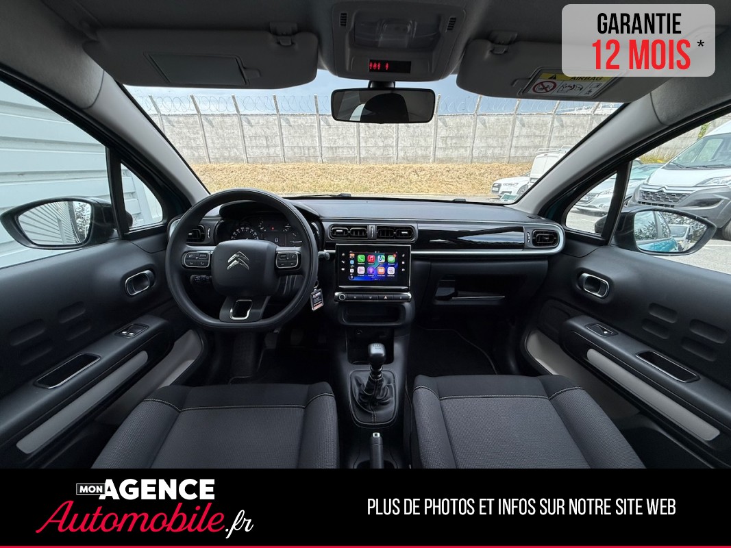 Citroën C3 III 1.5 BLUEHDI 100 FEEL *TVA RECUPERABLE*HISTORIQUE 100% CONSTRUCTEUR*/GARANTIE 12 MOIS