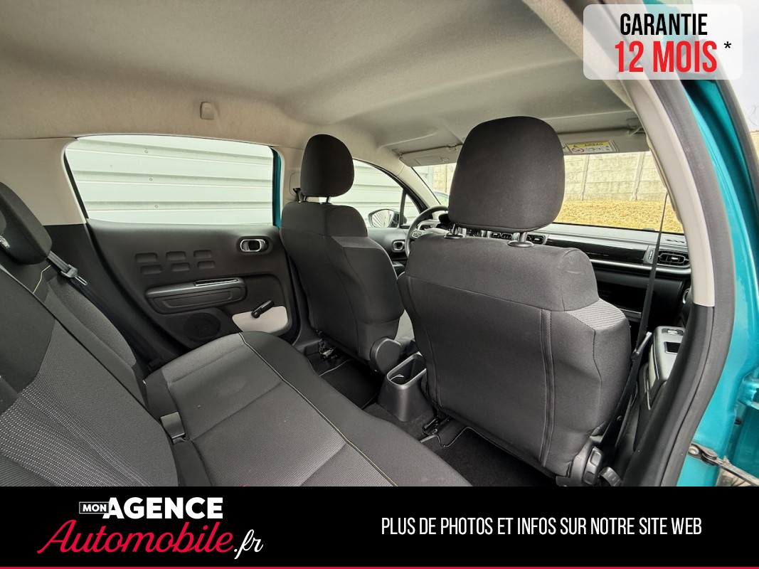 Citroën C3 III 1.5 BLUEHDI 100 FEEL *TVA RECUPERABLE*HISTORIQUE 100% CONSTRUCTEUR*/GARANTIE 12 MOIS