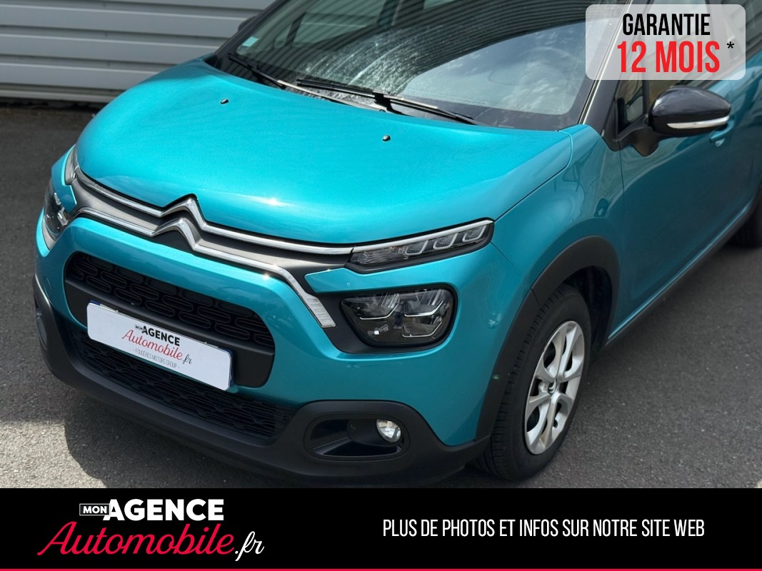 Citroën C3 III 1.5 BLUEHDI 100 FEEL *TVA RECUPERABLE*HISTORIQUE 100% CONSTRUCTEUR*/GARANTIE 12 MOIS