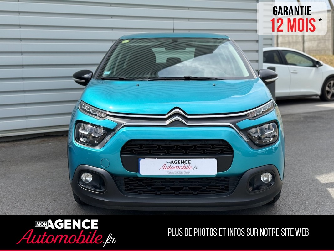 Citroën C3 III 1.5 BLUEHDI 100 FEEL *TVA RECUPERABLE*HISTORIQUE 100% CONSTRUCTEUR*/GARANTIE 12 MOIS