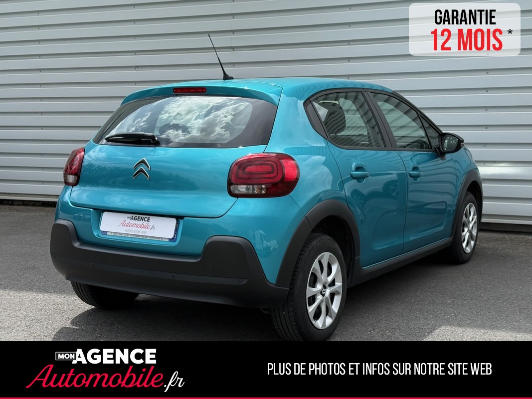 Citroën C3 III 1.5 BLUEHDI 100 FEEL *TVA RECUPERABLE*HISTORIQUE 100% CONSTRUCTEUR*/GARANTIE 12 MOIS