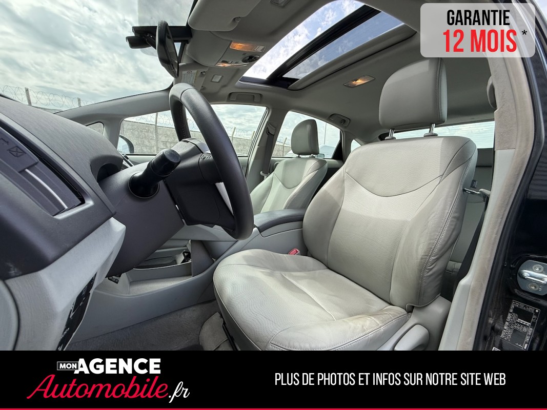 Toyota PRIUS 1.8 Hybrid 136ch LOUNGE SOLAR *SIEGE CHAUFFANTS*TOIT PANO*CAMERA*AFFICHAGE TETE HAUTE / GARANTIE 12 MOIS