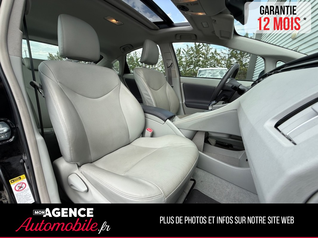 Toyota PRIUS 1.8 Hybrid 136ch LOUNGE SOLAR *SIEGE CHAUFFANTS*TOIT PANO*CAMERA*AFFICHAGE TETE HAUTE / GARANTIE 12 MOIS