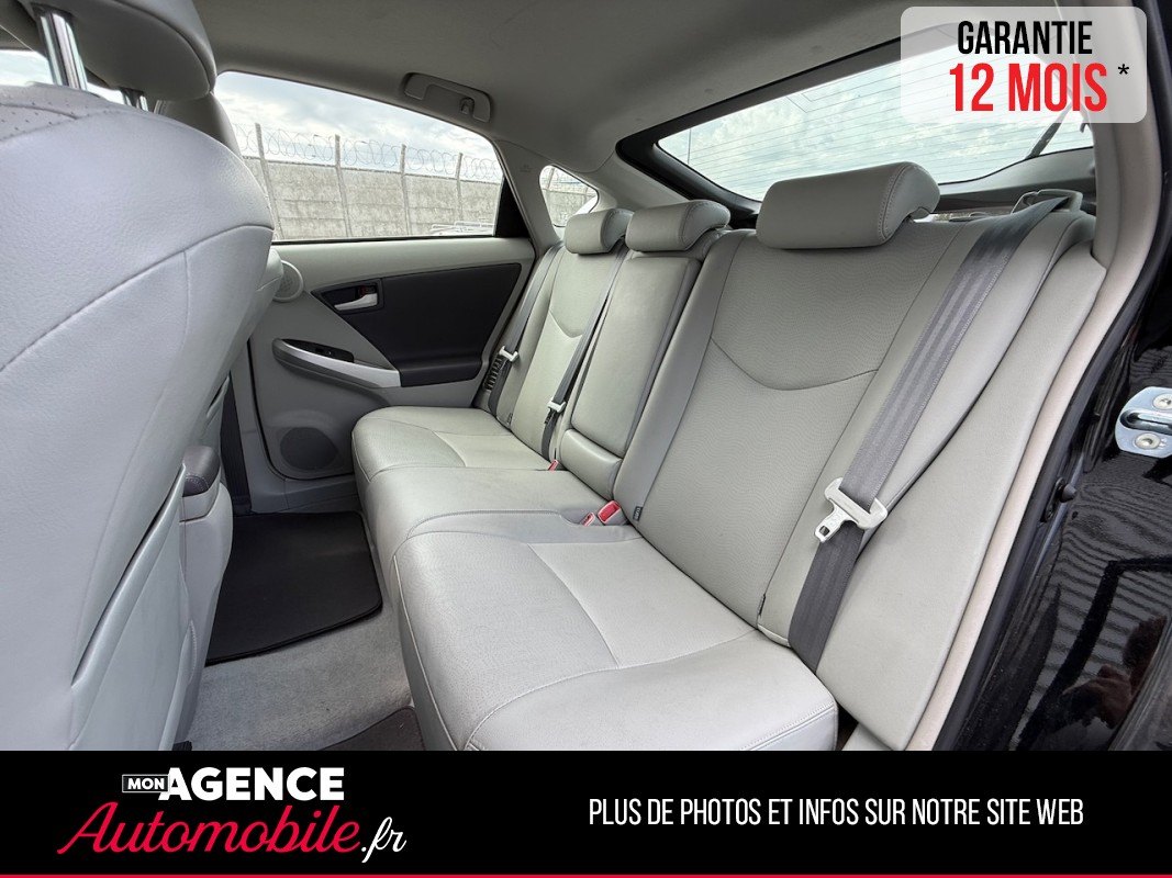 Toyota PRIUS 1.8 Hybrid 136ch LOUNGE SOLAR *SIEGE CHAUFFANTS*TOIT PANO*CAMERA*AFFICHAGE TETE HAUTE / GARANTIE 12 MOIS