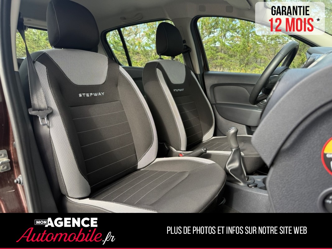 Dacia SANDERO STEPWAY 0.9Tce 90ch *CAMERA RECUL*RADAR AR*/ GARANTIE 12 MOIS