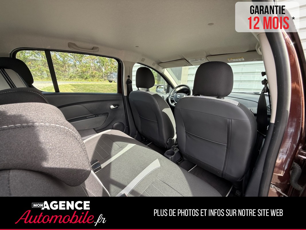 Dacia SANDERO STEPWAY 0.9Tce 90ch *CAMERA RECUL*RADAR AR*/ GARANTIE 12 MOIS